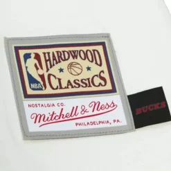 Mitchell & Ness T-Shirts & Tops-Cream Ss Tee Milwaukee Bucks
