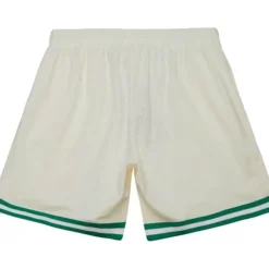 Mitchell & Ness Shorts-Cream Swingman Shorts Dallas Mavericks 1998