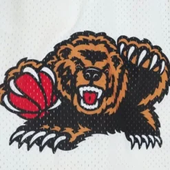 Mitchell & Ness Shorts-Cream Swingman Shorts Vancouver Grizzlies 1998