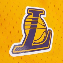 Mitchell & Ness Shorts-Cream Unisex Jump Shot Shorts Los Angeles Lakers 2009-10