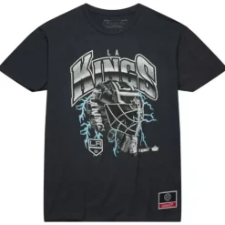 Mitchell & Ness T-Shirts & Tops-Crease Lightning Tee Los Angeles Kings