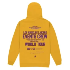 Mitchell & Ness Hoodies & Sweatshirts-Crew Hoody Los Angeles Lakers