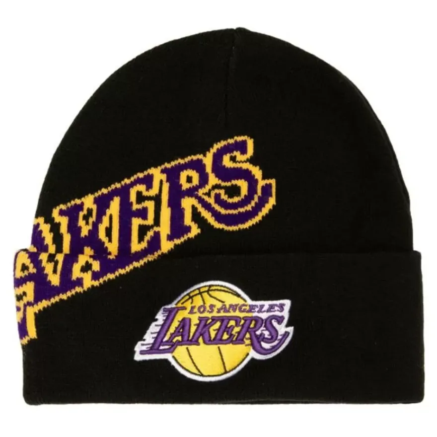 Mitchell & Ness Knit-Cricket Knit Los Angeles Lakers