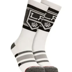 Mitchell & Ness Accessories-Cross Bar Crew Socks Los Angeles Kings