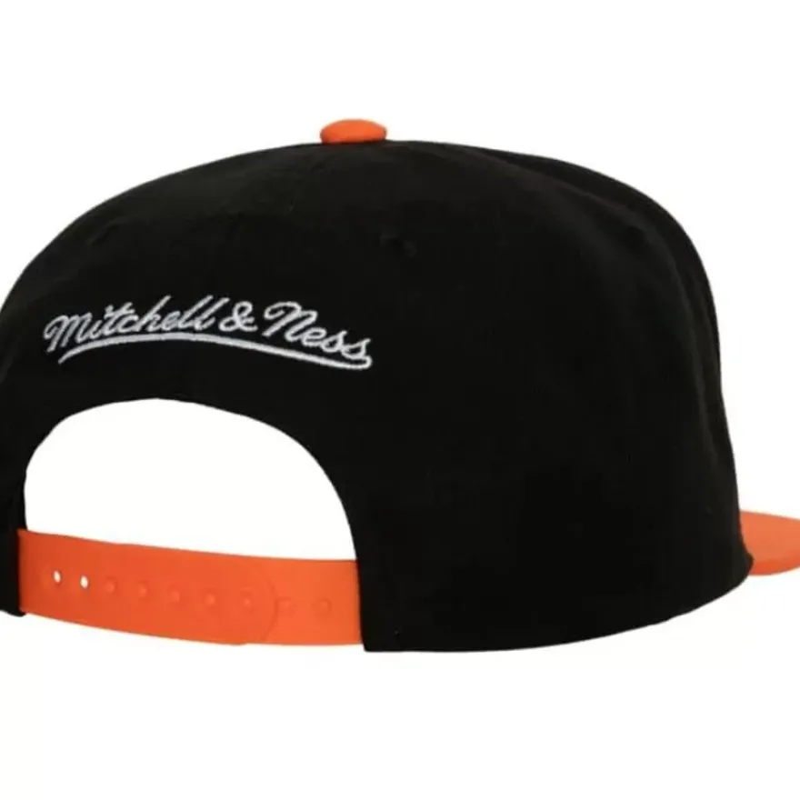 Mitchell & Ness Snapback-Cross Check Snapback Anaheim Ducks