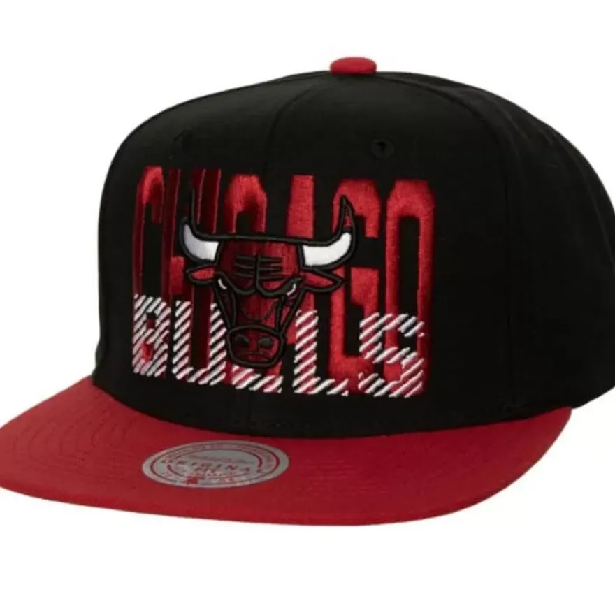 Mitchell & Ness Snapback-Cross Check Snapback Chicago Bulls