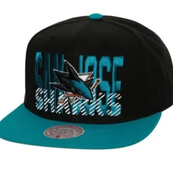Mitchell & Ness Snapback-Cross Check Snapback San Jose Sharks