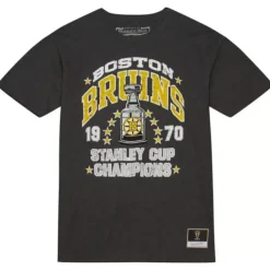 Mitchell & Ness T-Shirts & Tops-Cup Chase Tee Boston Bruins