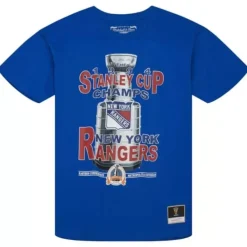 Mitchell & Ness T-Shirts & Tops-Cup Chase Tee New York Rangers
