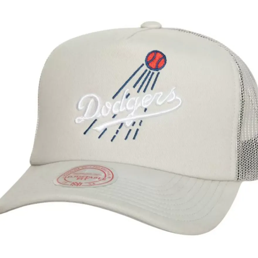 Mitchell & Ness Snapback-Curveball Trucker Coop Los Angeles Dodgers