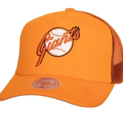 Mitchell & Ness Snapback-Curveball Trucker Coop San Francisco Giants