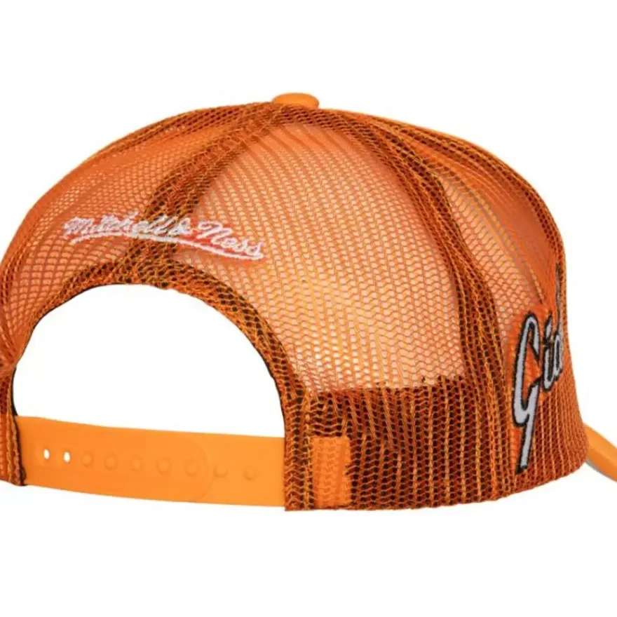 Mitchell & Ness Snapback-Curveball Trucker Coop San Francisco Giants