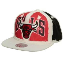 Mitchell & Ness Snapback-Cut Away Snapback Chicago Bulls