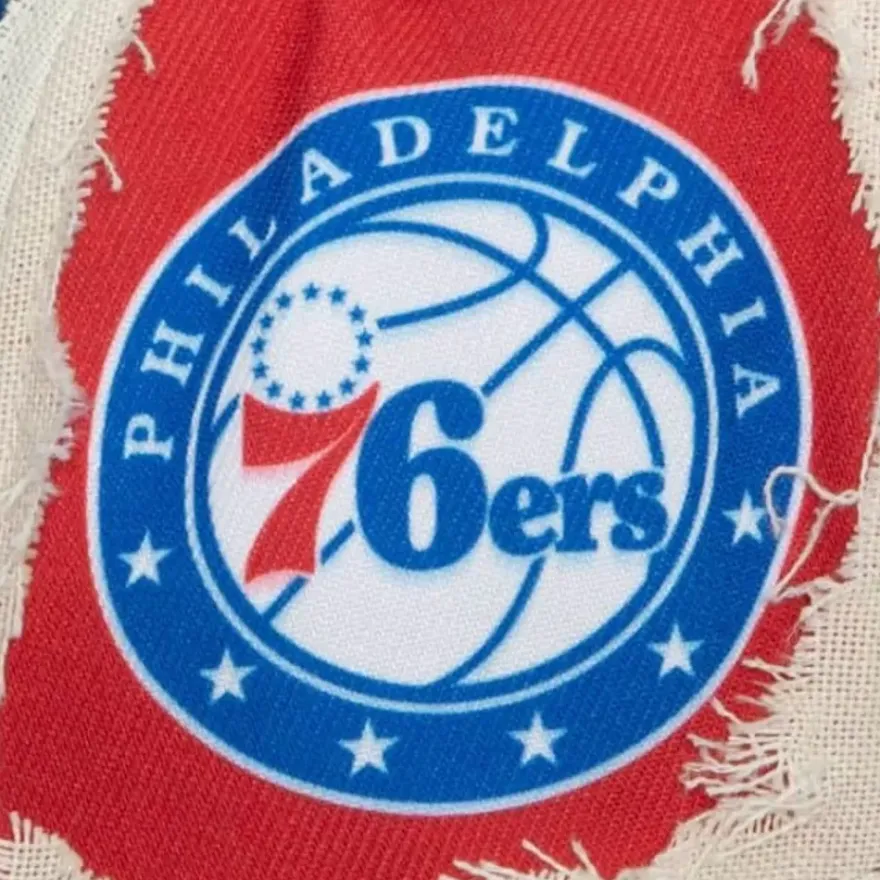 Mitchell & Ness Snapback-Cut Away Snapback Philadelphia 76Ers