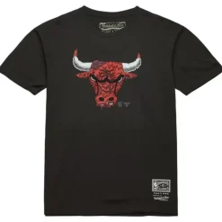 Mitchell & Ness T-Shirts & Tops-Deconstructed Tee Chicago Bulls