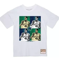 Mitchell & Ness T-Shirts & Tops-Dirk Hof Tee Mavericks Dirk Nowitzki