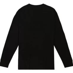 Mitchell & Ness T-Shirts & Tops-Distressed Logo Ls Tee Boston Bruins