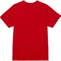 Mitchell & Ness T-Shirts & Tops-Distressed Logo Tee Washington Capitals