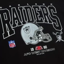 Mitchell & Ness T-Shirts & Tops-Division Ls Tee Oakland Raiders