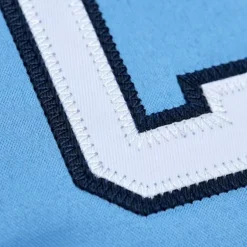 Mitchell & Ness Jackets & Outerwear-Double Clutch Lightweight Satin Jacket University Of North Carolina