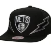 Mitchell & Ness Snapback-Double Trouble Snapback Brooklyn Nets
