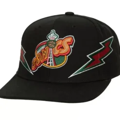 Mitchell & Ness Snapback-Double Trouble Snapback Hwc Seattle Supersonics