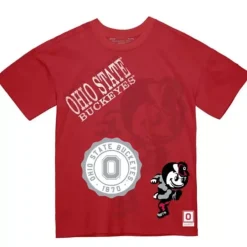 Mitchell & Ness T-Shirts & Tops-Double Vision Tee Ohio State