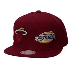Mitchell & Ness Snapback-Dual Whammy Snapback Miami Heat