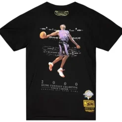 Mitchell & Ness T-Shirts & Tops-Dunk Contest Tee Toronto Raptors Vince Carter