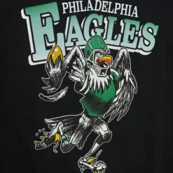 Mitchell & Ness Hoodies & Sweatshirts-Eagles Crew Philadelphia Eagles