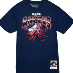 Mitchell & Ness T-Shirts & Tops-Earthquake Tee Anaheim Angels