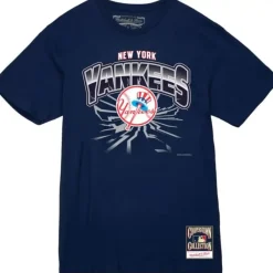 Mitchell & Ness T-Shirts & Tops-Earthquake Tee New York Yankees