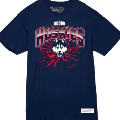 Mitchell & Ness T-Shirts & Tops-Earthquake Tee University Of Connecticut