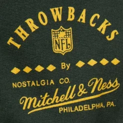 Mitchell & Ness Hoodies & Sweatshirts-Easy Cool Crewneck Sweatshirt Green Bay Packers