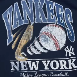 Mitchell & Ness Hoodies & Sweatshirts-Easy Cool Crewneck Sweatshirt New York Yankees