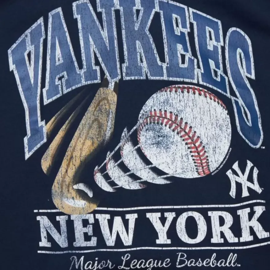 Mitchell & Ness Hoodies & Sweatshirts-Easy Cool Crewneck Sweatshirt New York Yankees