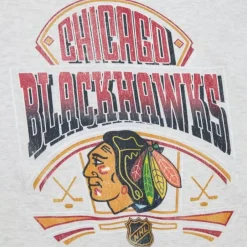 Mitchell & Ness Hoodies & Sweatshirts-Easy Cool Crewneck Sweatshirt Chicago Blackhawks