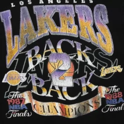 Mitchell & Ness Hoodies & Sweatshirts-Easy Cool Crewneck Sweatshirt Los Angeles Lakers