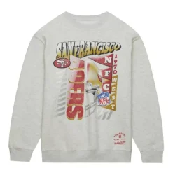 Mitchell & Ness Hoodies & Sweatshirts-Easy Cool Crewneck Sweatshirt San Francisco 49Ers