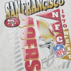 Mitchell & Ness Hoodies & Sweatshirts-Easy Cool Crewneck Sweatshirt San Francisco 49Ers