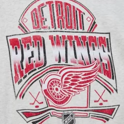 Mitchell & Ness Hoodies & Sweatshirts-Easy Cool Crewneck Sweatshirt Detroit Red Wings