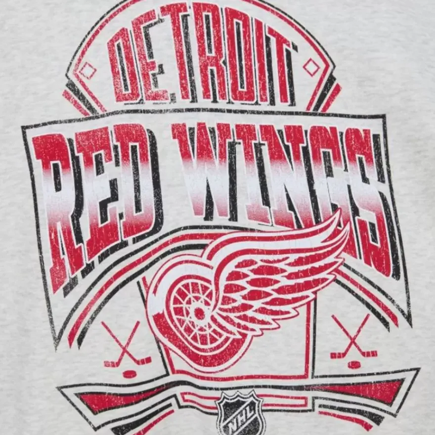 Mitchell & Ness Hoodies & Sweatshirts-Easy Cool Crewneck Sweatshirt Detroit Red Wings