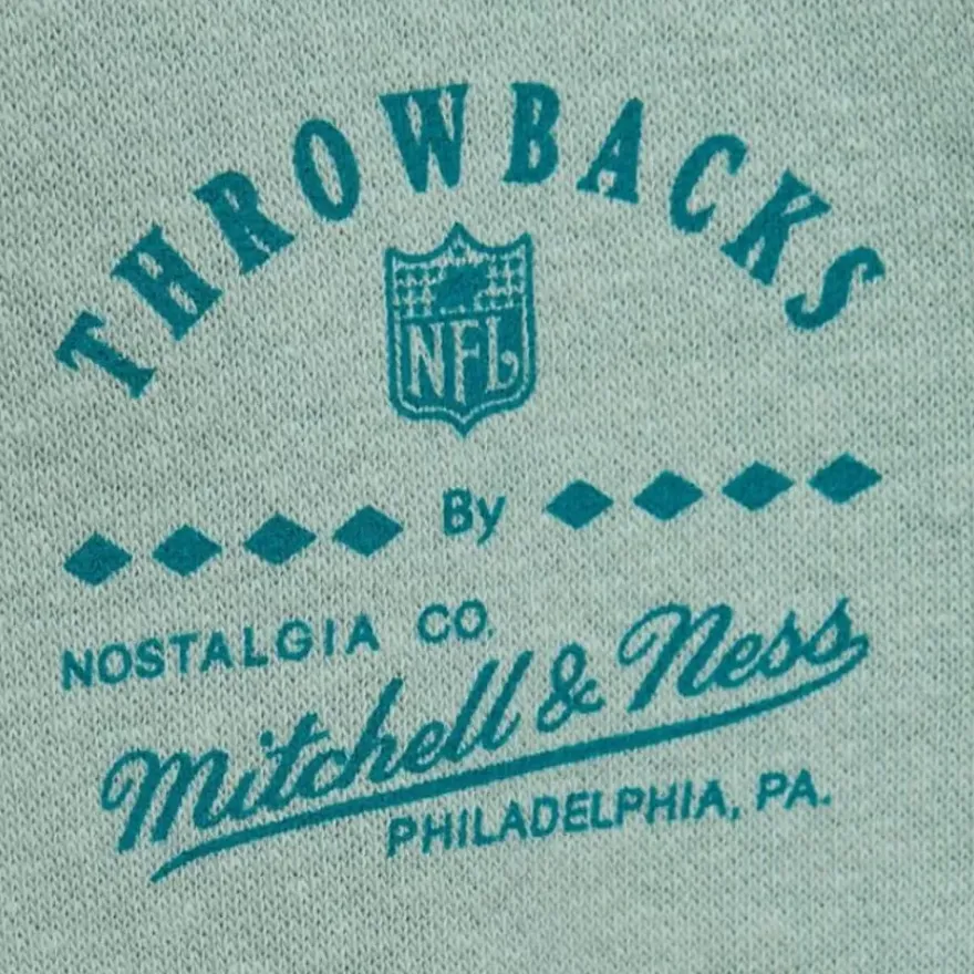 Mitchell & Ness Hoodies & Sweatshirts-Easy Cool Crewneck Sweatshirt Miami Dolphins