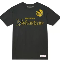 Mitchell & Ness T-Shirts & Tops-Elite Tee University Of Michigan