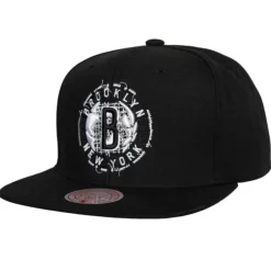 Mitchell & Ness Snapback-Embroidery Glitch Snapback Brooklyn Nets