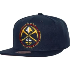 Mitchell & Ness Snapback-Embroidery Glitch Snapback Denver Nuggets