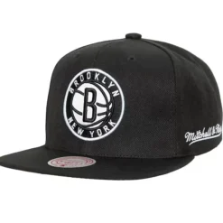 Mitchell & Ness Snapback-English Dropback Snapback Brooklyn Nets