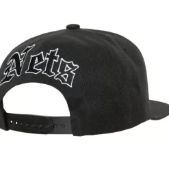 Mitchell & Ness Snapback-English Dropback Snapback Brooklyn Nets