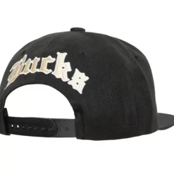 Mitchell & Ness Snapback-English Dropback Snapback Milwaukee Bucks