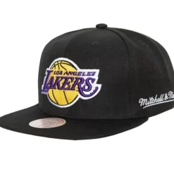 Mitchell & Ness Snapback-English Dropback Snapback Los Angeles Lakers